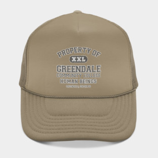 Property of Greendale Community College Hat