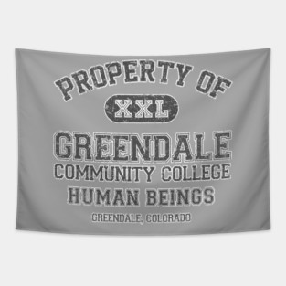 Property of Greendale Community College Tapestry