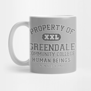 Property of Greendale Community College Mug