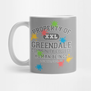 Property of Greendale Community College - Paintball Edition Mug