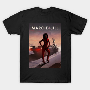 Cannonball Run Marcie and Jill - Lamborghini Countach - Car Legends T-Shirt