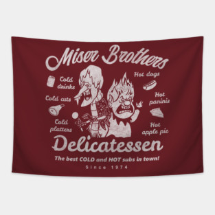 Miser Brothers Delicatessen Tapestry