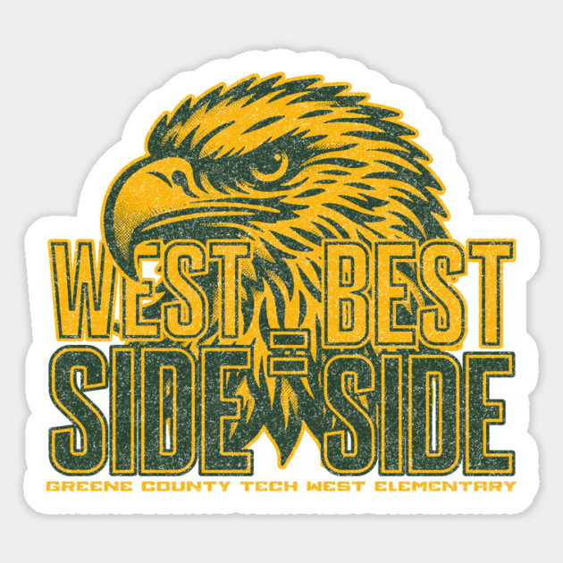 West Side = Best Side Magnet by rt-shirts