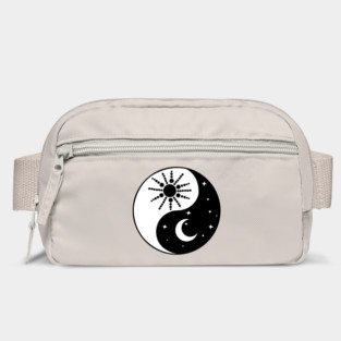 Yin Yang Sun and Moon Bag