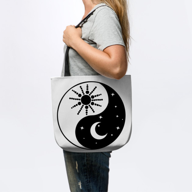 Yin Yang Sun and Moon by DickinsonDesign