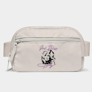 God Bless Dolly Parton Art T-Shirt Bag