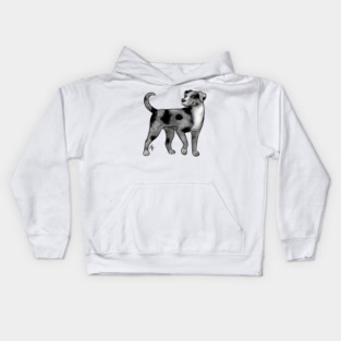 Dog - Catahoula Leopard Dog - Blue Leopard Kids Hoodie