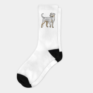 Dog - Catahoula Leopard Dog - White Leopard Socks
