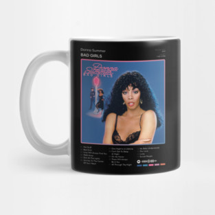 Donna Summer - Bad Girls Tracklist Album Mug