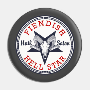 Hail Satan Pin