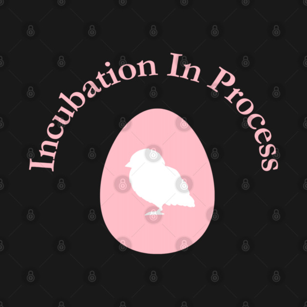 Incubation In Process, Pregnancy Announcement, Funny, Cute< Gender Reveal Design by BirdsnStuff