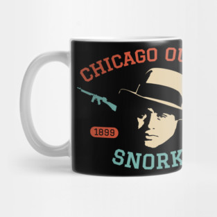 Al Capone 'Snorky' Portrait Logo - Chicago Outfit Mug