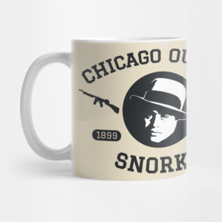 Al Capone 'Snorky' Portrait Logo - Chicago Outfit Mug