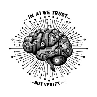 In AI We Trust... But Verify T-Shirt
