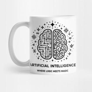 Artificial Intelligence Where Logic Meets Magic Mug