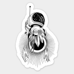 Astronaut Sticker