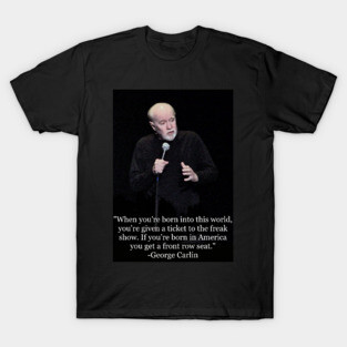 George Carlin fan art T-Shirt