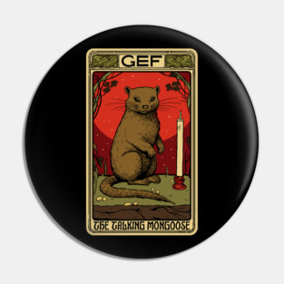 Gef The Talking Mongoose Pin