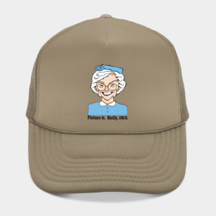 GOLDEN GIRLS SOPHIA PETRILLO FAN ART Hat