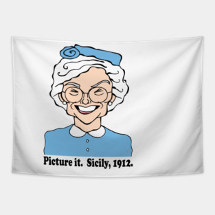 GOLDEN GIRLS SOPHIA PETRILLO FAN ART Tapestry