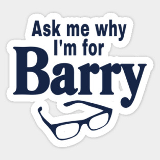 Political Campaign Button For Barry Goldwater Sticker