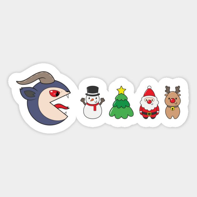 Krampus Man Magnet by GoshWow®