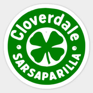 Cloverdale Sarsaparilla Vintage Bottle Cap Magnet