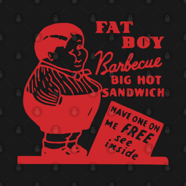Vintage Restaurant - Fat Boy BBQ San Francisco by Yesteeyear