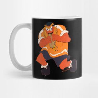 Gritting Devouring His Steak Mug