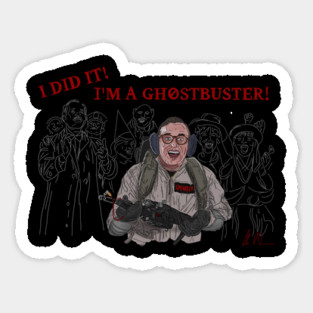 Ghostbusters 2: Louis Tully Did It Sticker