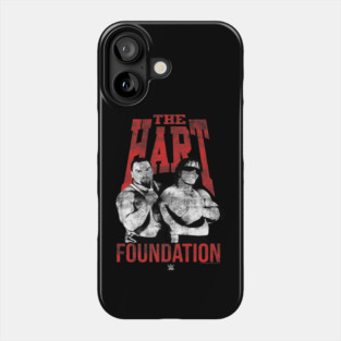 Bret Hart & Anvil The Hart Foundation Phone Case