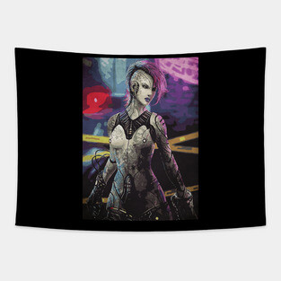 Cyberpunk Tapestry