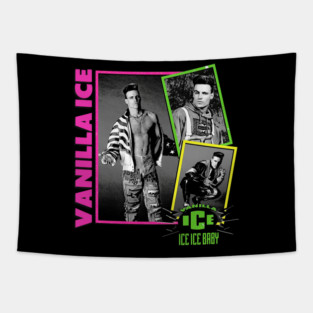 Vanilla Ice Collag Tapestry