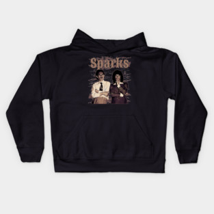 Sparks // Brown vintage Kids Hoodie