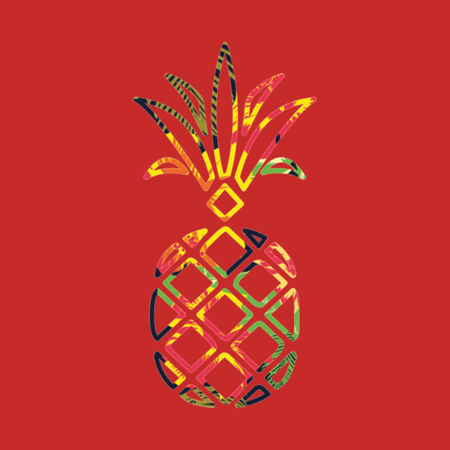 Tropical Pineapple Geometric by logiamerch