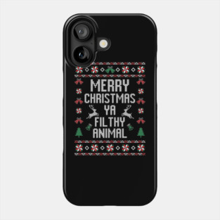 Merry Christmas Ya Filthy Animal Phone Case