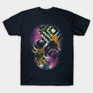 Tropical Skull Dots T-Shirt