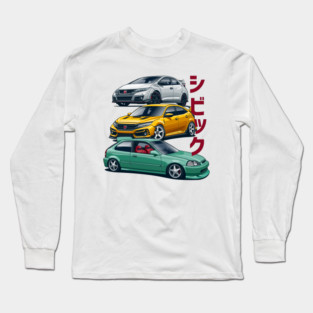 Civic type r Long Sleeve T-Shirt