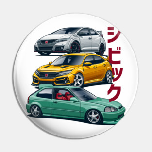 Civic type r Pin