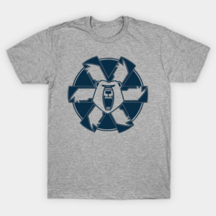 Clan Ghost Bear PT Shirt Stencil T-Shirt T-Shirt