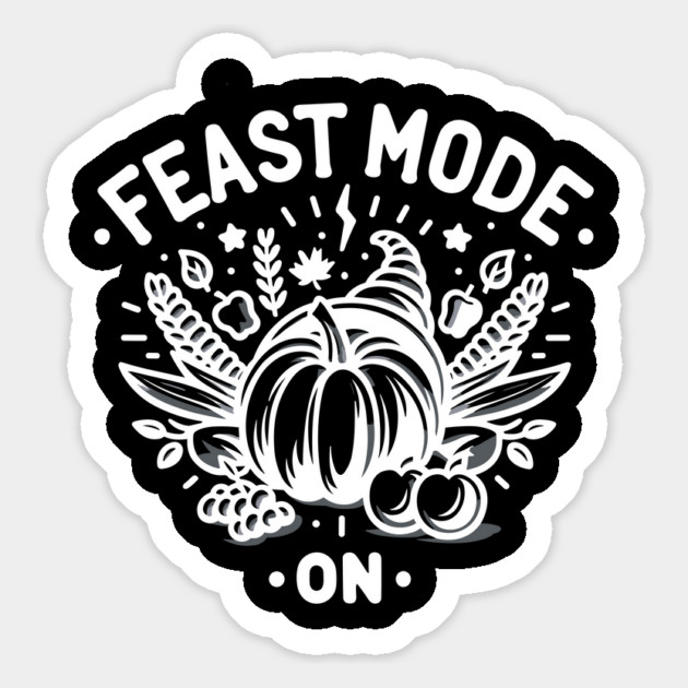 Feast Mode On Magnet by Frank Ring