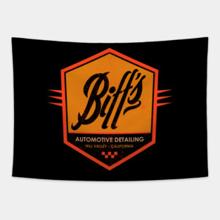 Biff Automotive Detailing Tapestry