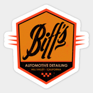 Biff Automotive Detailing Sticker