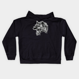 Hyena: He Who Laughs Last Kids Hoodie