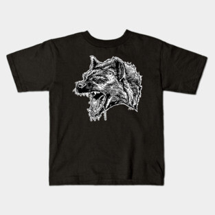 Hyena: He Who Laughs Last Kids T-Shirt