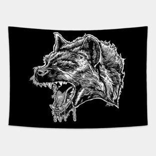 Hyena: He Who Laughs Last Tapestry