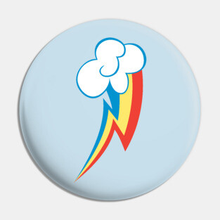 Rainbow Dash Cutie Mark My Little Pony Pin