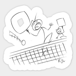 Pickleball Stick Sticker