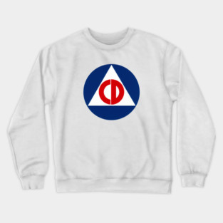 1950 Civil Defense Crewneck Sweatshirt