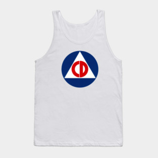 1950 Civil Defense Tank Top